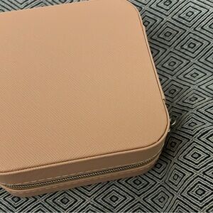 Beige Square Jewelry Case multiple colors